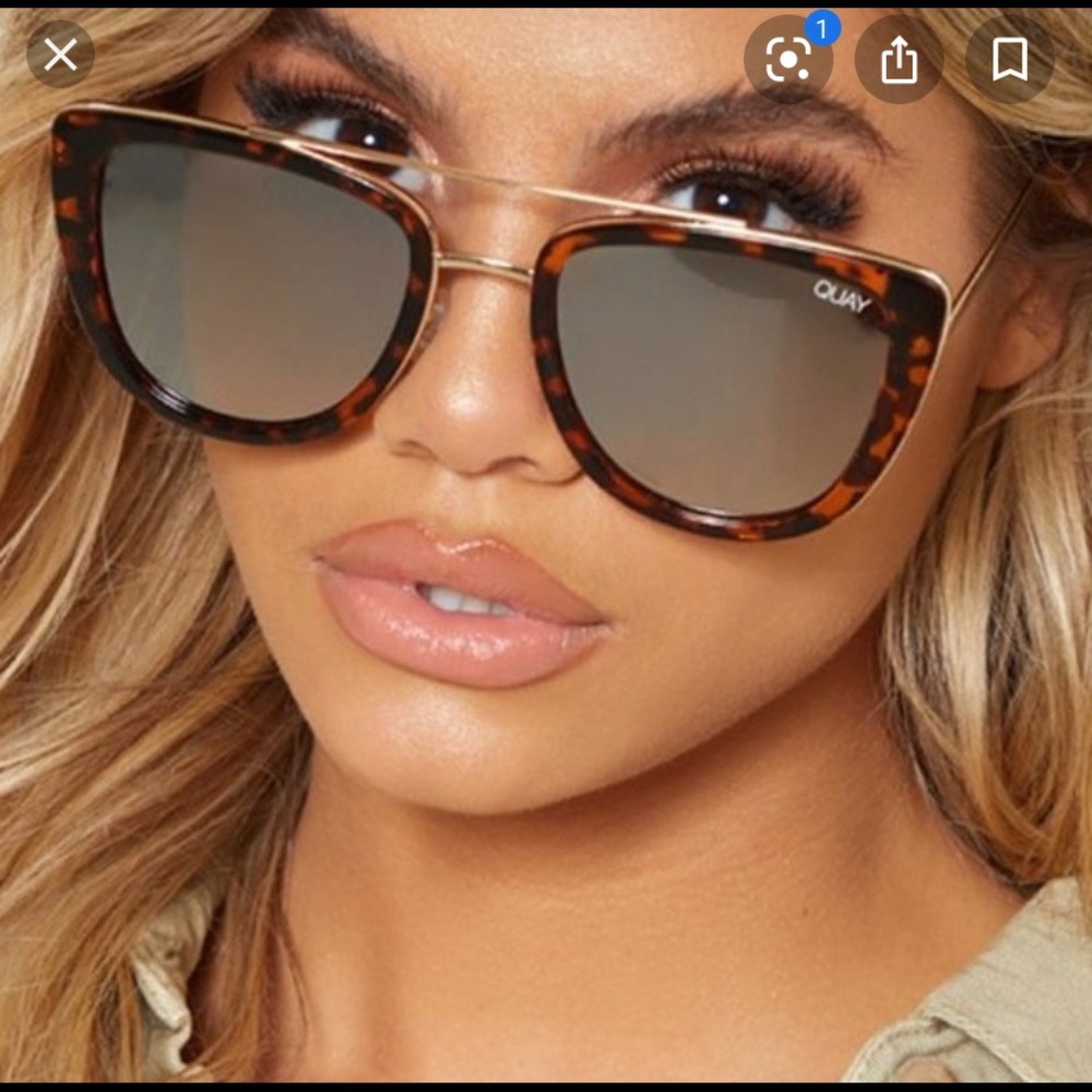 QUAY French Kiss Tortoise sunglasses